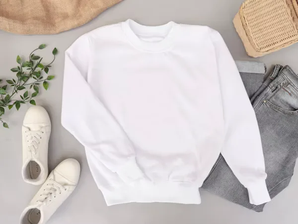 Cloudknit pullover hoodie in heather grey